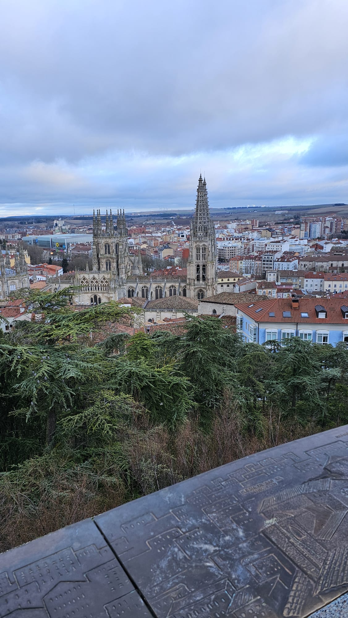 Burgos: Vista desde el mirador de la ciudad
